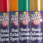 Coloured Hair Spray