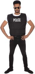 Mens Adult Police Vest