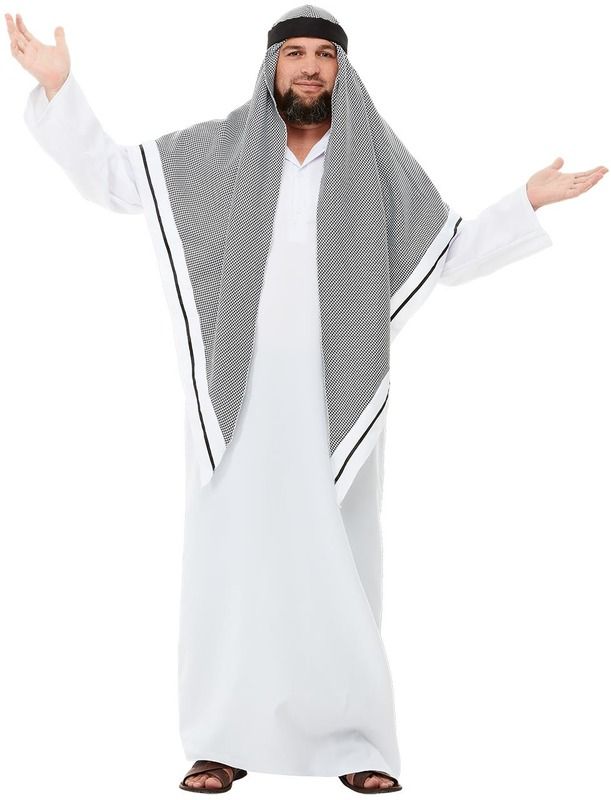 Mens | Arab | Sheikh | Fancy Dress | Costume | Hollywood UK