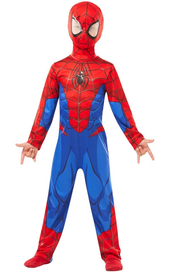 Spider-Man Kids Costume | Kids Marvel Fancy Dress | Hollywood UK