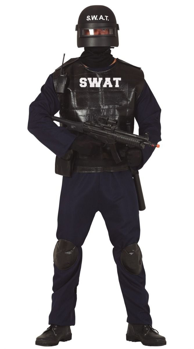 SWAT Costume | Cops and Robbers Fancy Dress | Hollywood UK