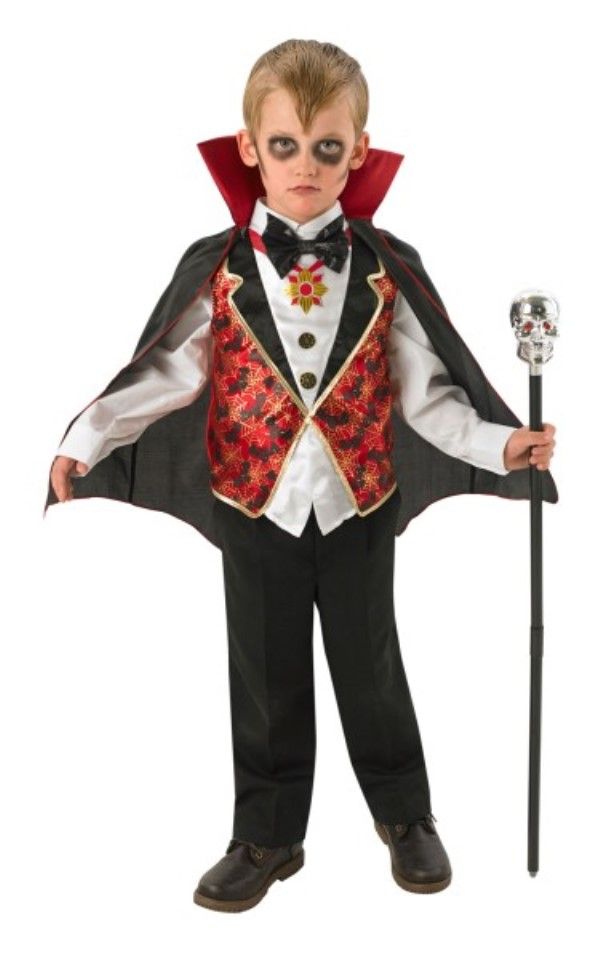 Children's | Halloween | Kids | Dracula | Fancy Dress | Costume