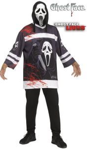 Ghost Face Ice Hockey Costume