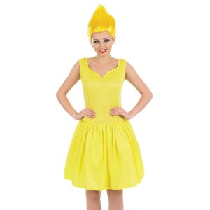 Yellow Neon Pixie Troll