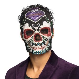 Deluxe Day Of The Dead Mask