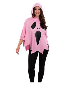 Pink Ghost Poncho