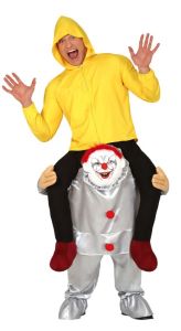 Adult Let Me Go Silver Clown Costume