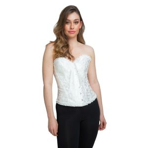 Deluxe White Corset