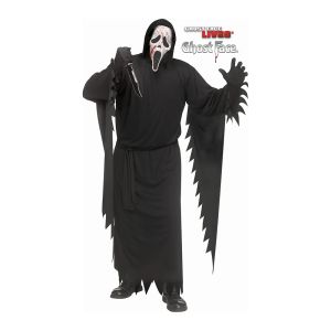 Ghost Face Blood Splatter Costume