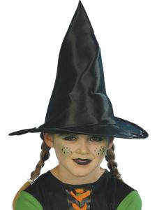 Childs Black Witches Hat