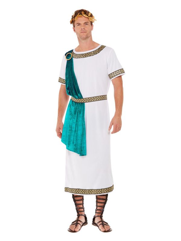 Deluxe Roman Empire Emperor Toga Costume | Roman | Hollywood UK