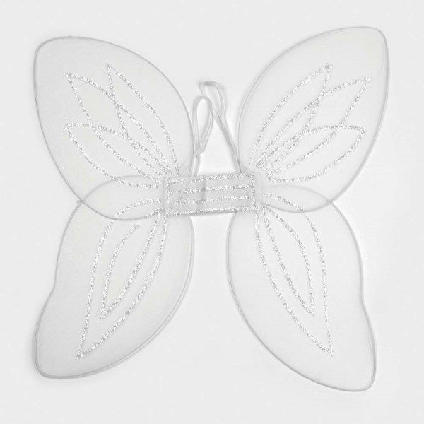 Large White Angelic Fairy Wings-BA002