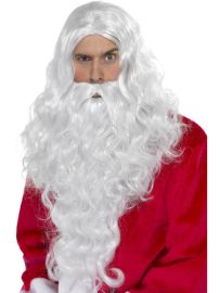 Long Santa Wig With Beard