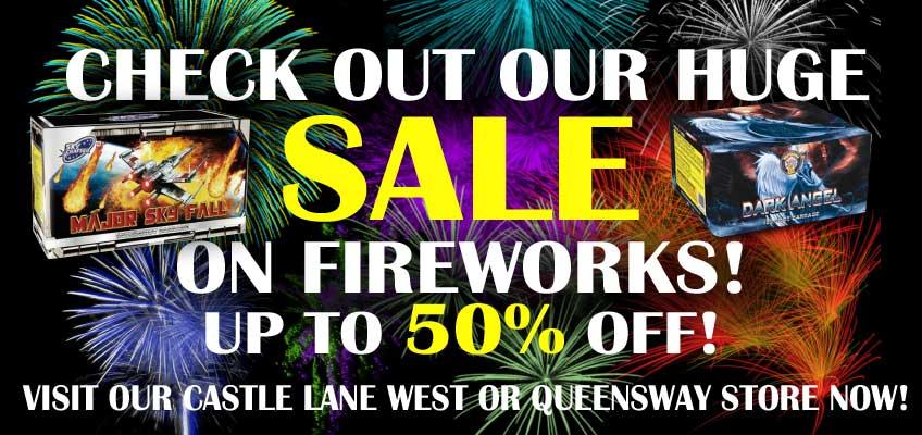 Big Firework Sale - Up to 50% Off