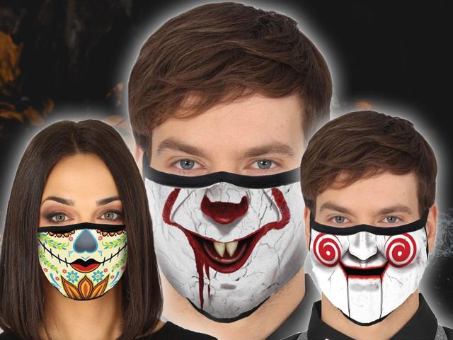 Stay safe with Halloween inspired Facemasks!