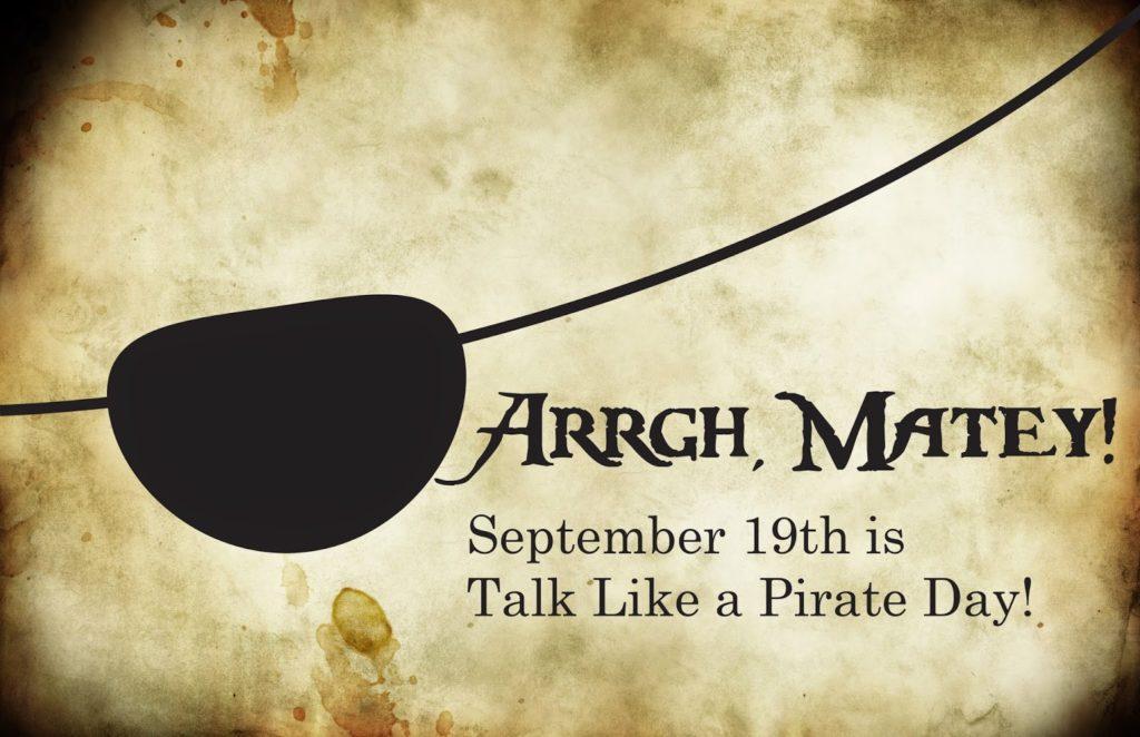 Talk Like A Pirate Day 2017