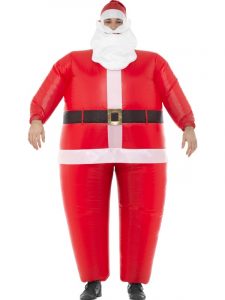 Mens Inflatable Santa Costume | Christmas 2019