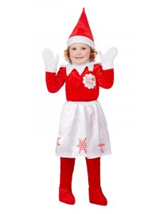 Girls Elf on the Shelf Costume | Christmas 2019