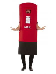 Post Box Costume | Back soon
