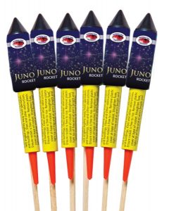 Juno New Year Rockets