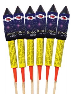 Jubilee Fireworks Juno Rockets