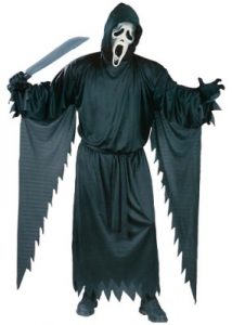 Let's get spooky scream stalker costume.