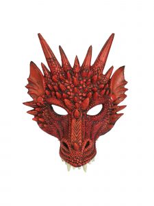 St George's Day dragon mask.