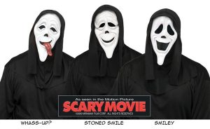 Halloween In Summer! Scary Movie Masks.