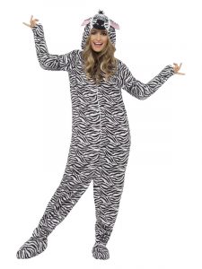 Bestival 2023 adult zebra costume