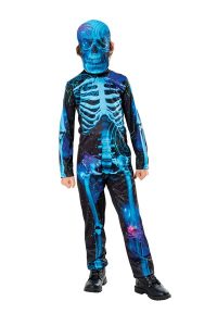 Halloween kids skeleton costume