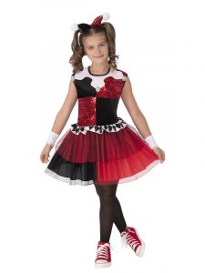 Halloween Kids Harley Quinn Costume