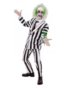 Halloween Horror Film Beetle Juice Costume