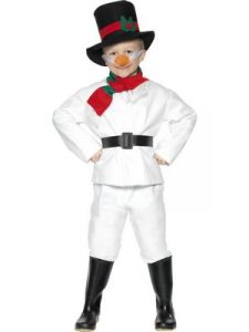 Snowman Kids Christmas Costume