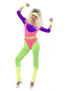 Ladies work out costume New Years Eve 2023 