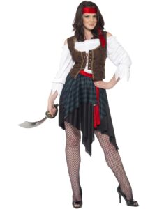 Pirates Ahoy! Stand Out with The Perfect Pirate Fancy Dress. Buccaneer Lady Costume