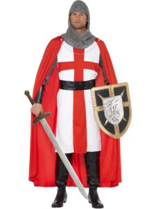Support England in True Fan Style This Summer. St George Hero Costume